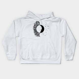 Sun And Moon Kids Hoodie